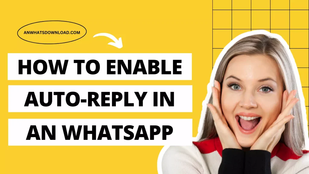 Auto-Reply in AN WhatsApp